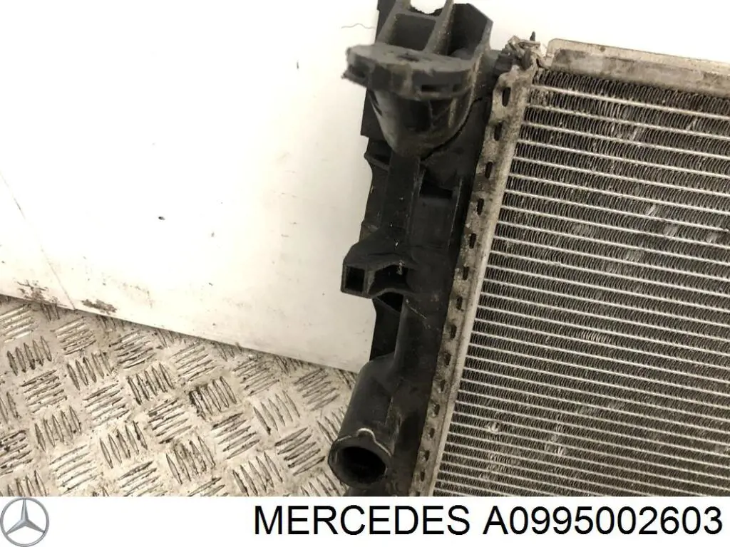 A0995002603 Mercedes Radiador de esfriamento de motor