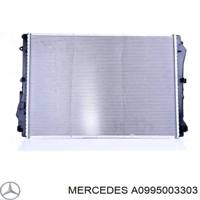 Radiador de esfriamento de motor Mercedes A0995003303 preço, a partir de 194,17 EUR
