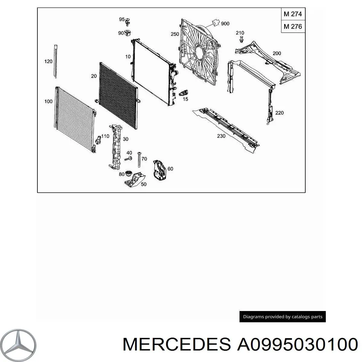 A0995030100 Mercedes 