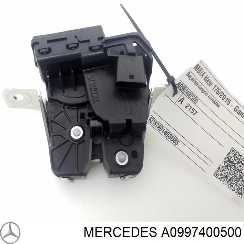 Fecho de tampa de porta-malas (de 3ª/5ª porta traseira) Mercedes A0997400500 preço, a partir de 80,78 USD