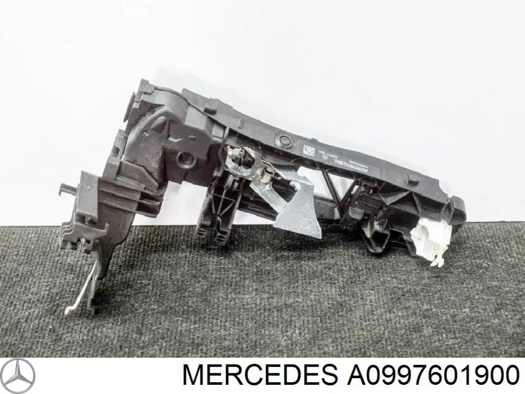 A0997601900 Mercedes Suporte de maçaneta externa da porta dianteira esquerda