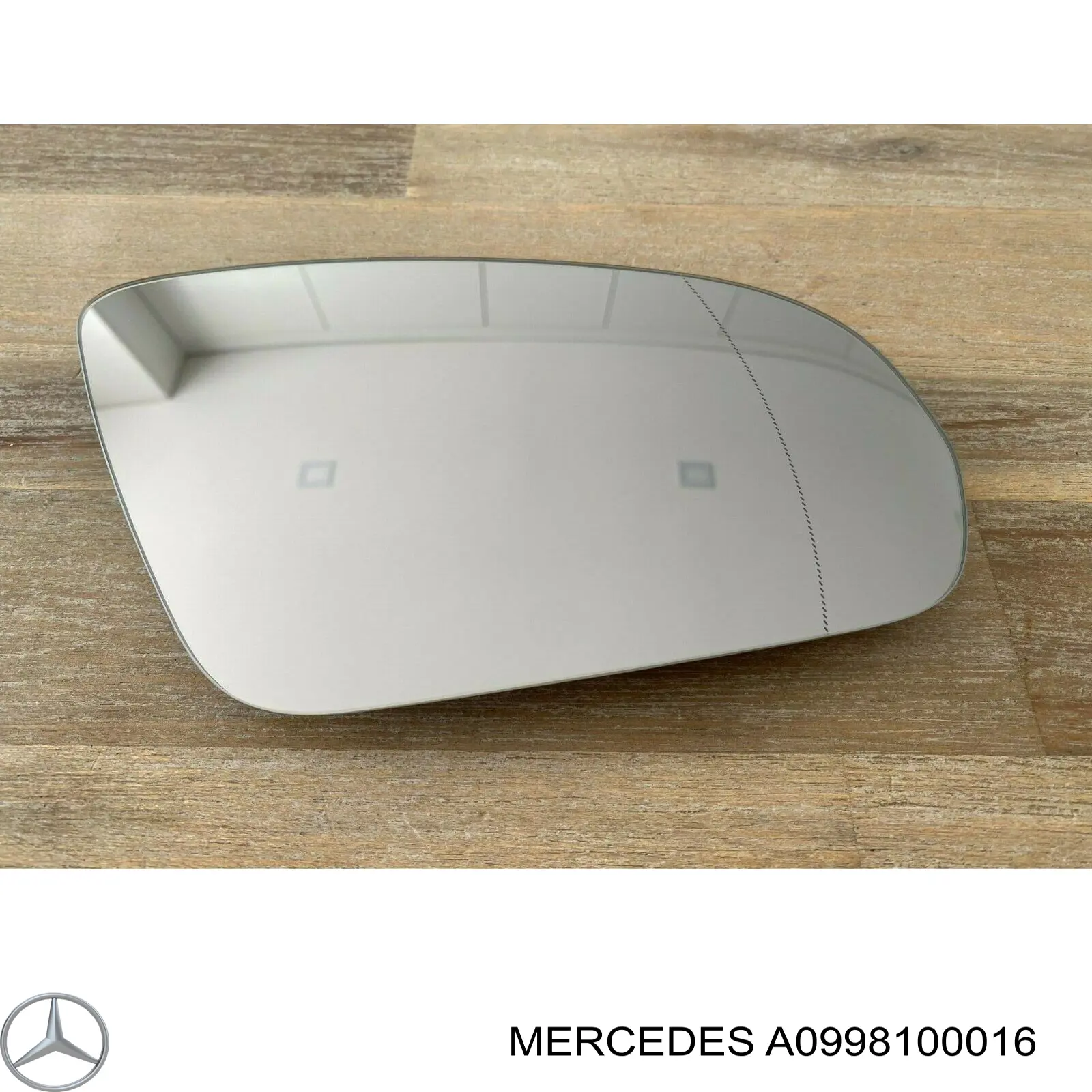Elemento espelhado do espelho de retrovisão direito Mercedes A0998100016 preço, a partir de 49,46 USD