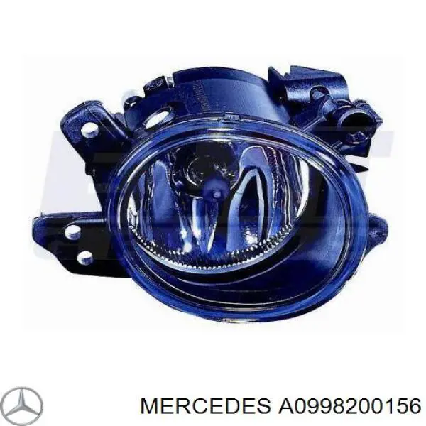 A0998200156 Mercedes Luzes de nevoeiro esquerdas