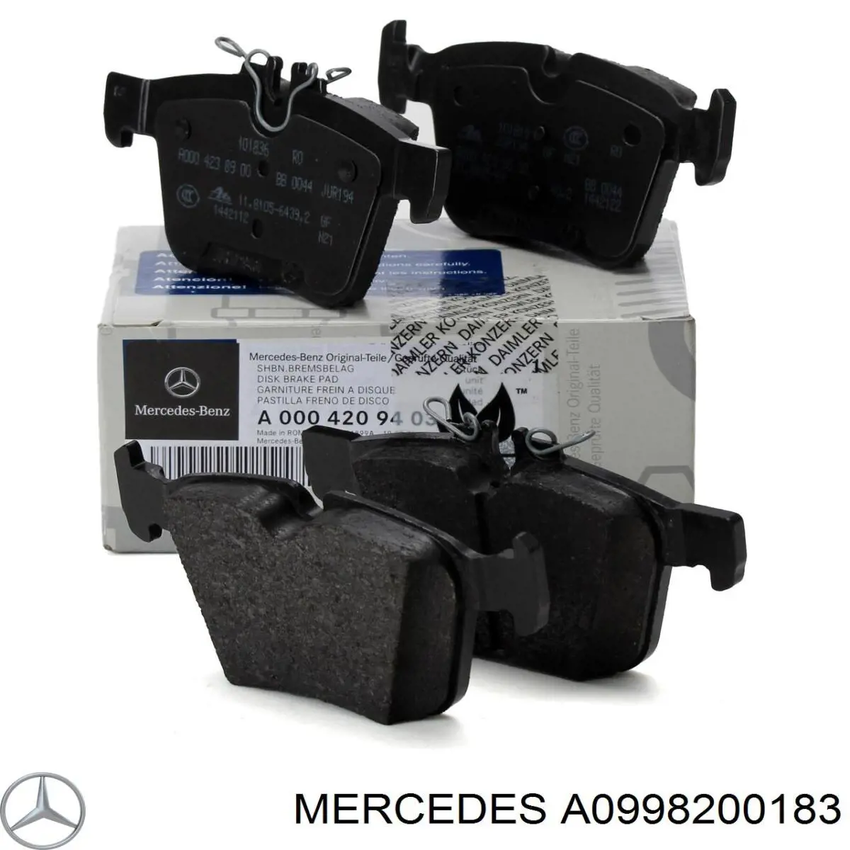 Compre A0998200183 Mercedes Lanterna da luz de fundo de maçaneta da porta dianteira