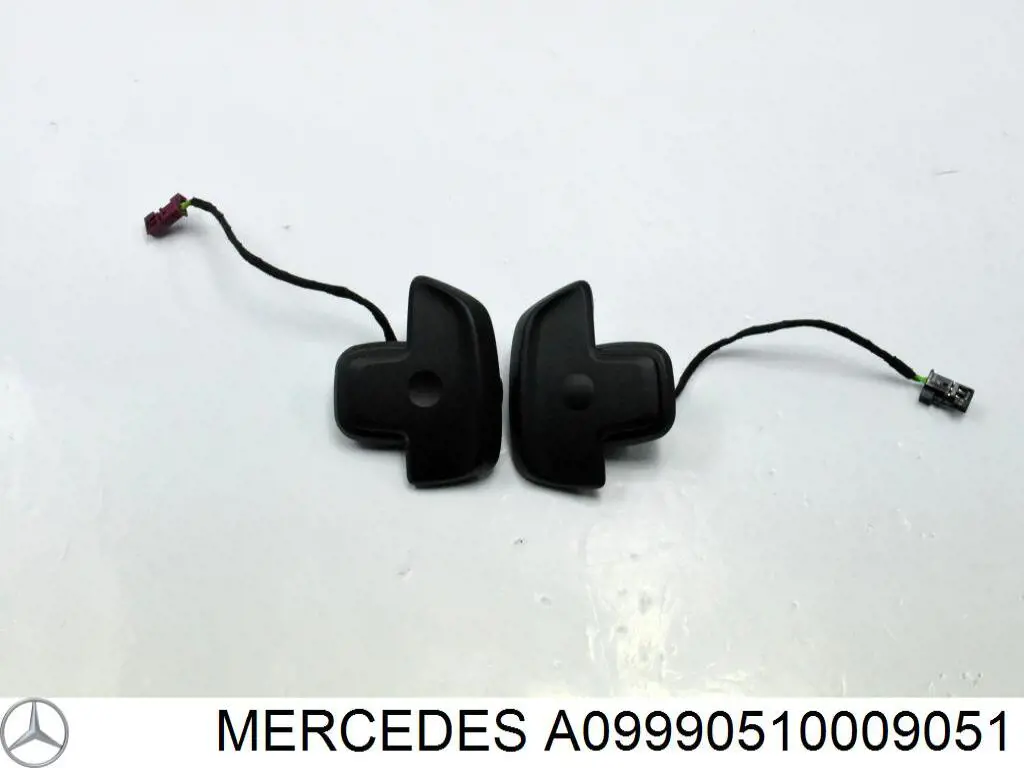 A09990510009107 Mercedes Unidade de interruptores de botão do volante de direção