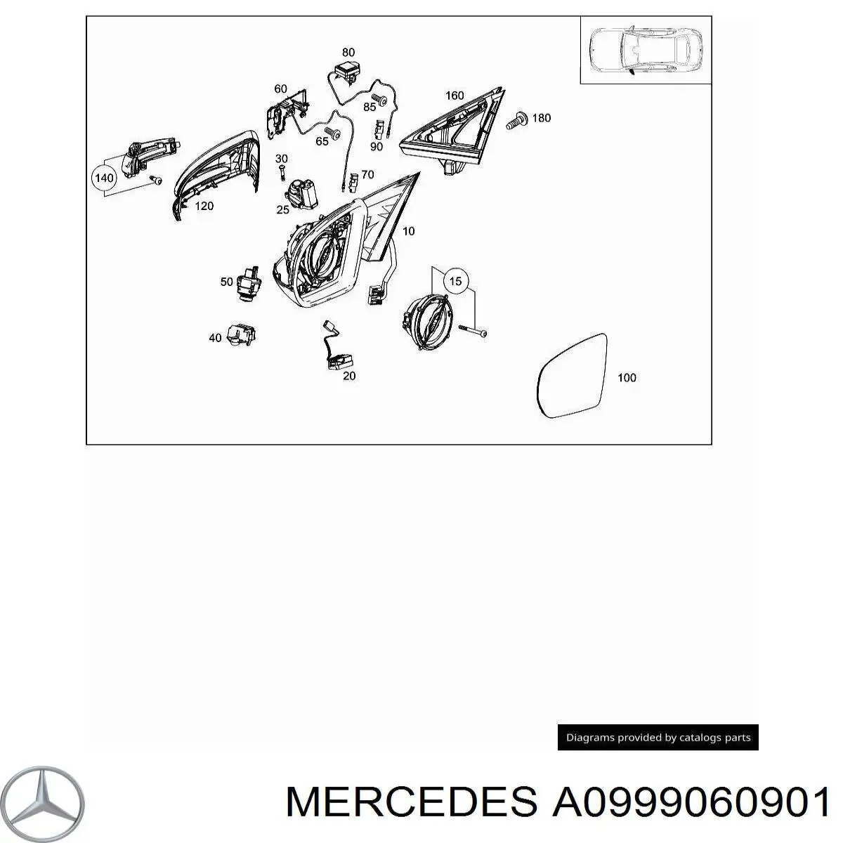A0999060901 Mercedes 