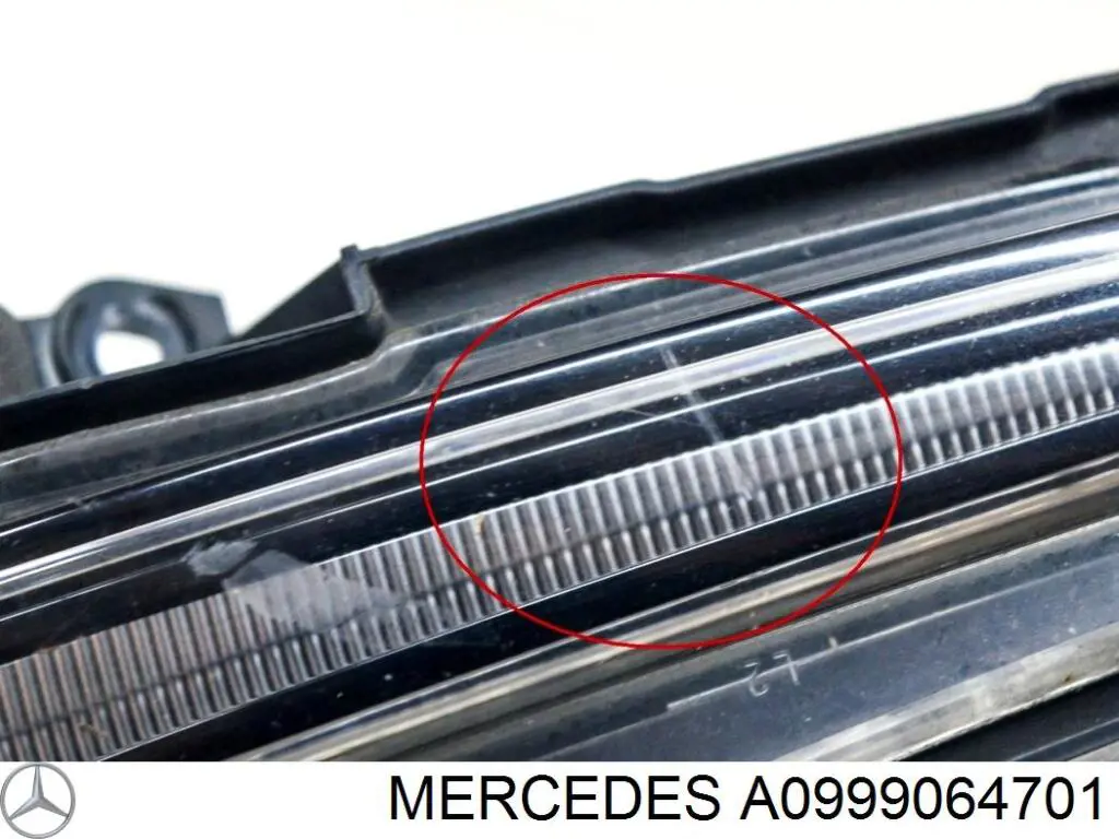 A0999064701 Mercedes Pisca-pisca de espelho esquerdo