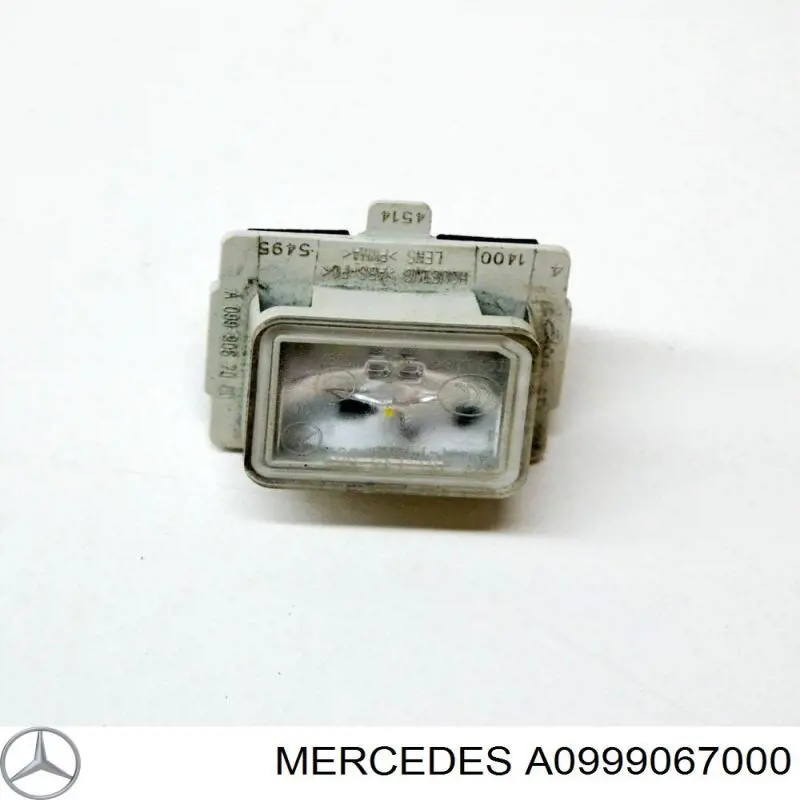 Compre A0999067000 Mercedes Lanterna da luz de fundo de matrícula traseira