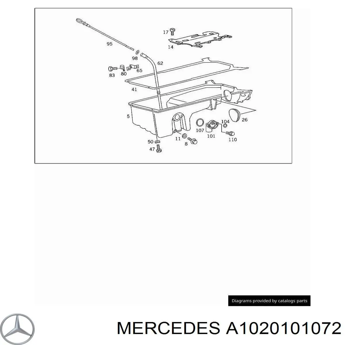 Sonda (indicador) do nível de óleo no motor Mercedes A1020101072 preço, a partir de 47,27 USD