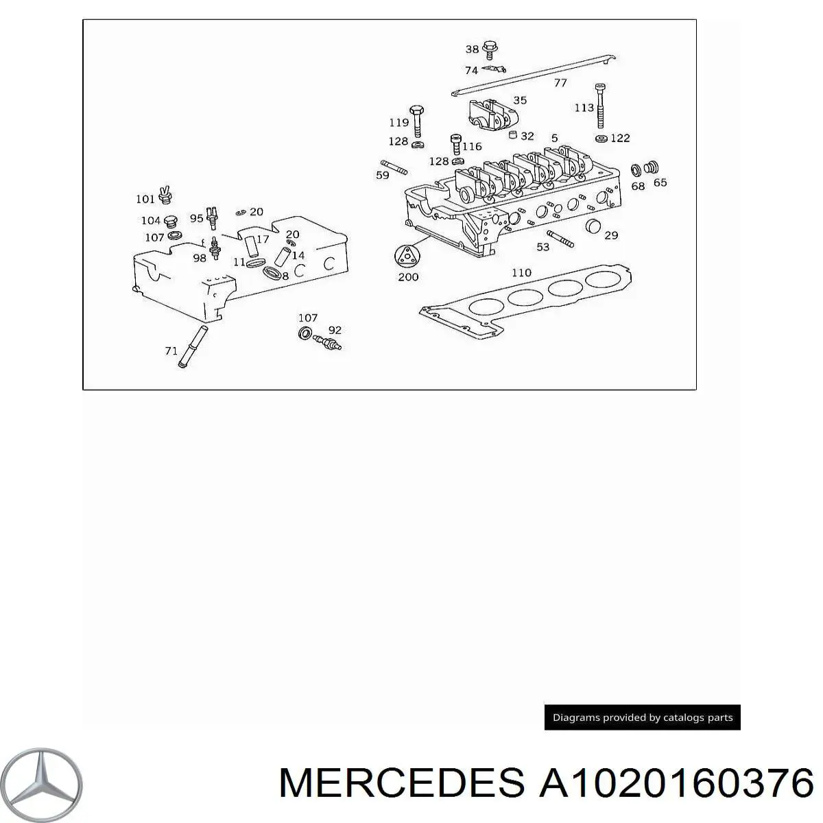  Mercedes A1020160376 preço, a partir de 4,53 USD