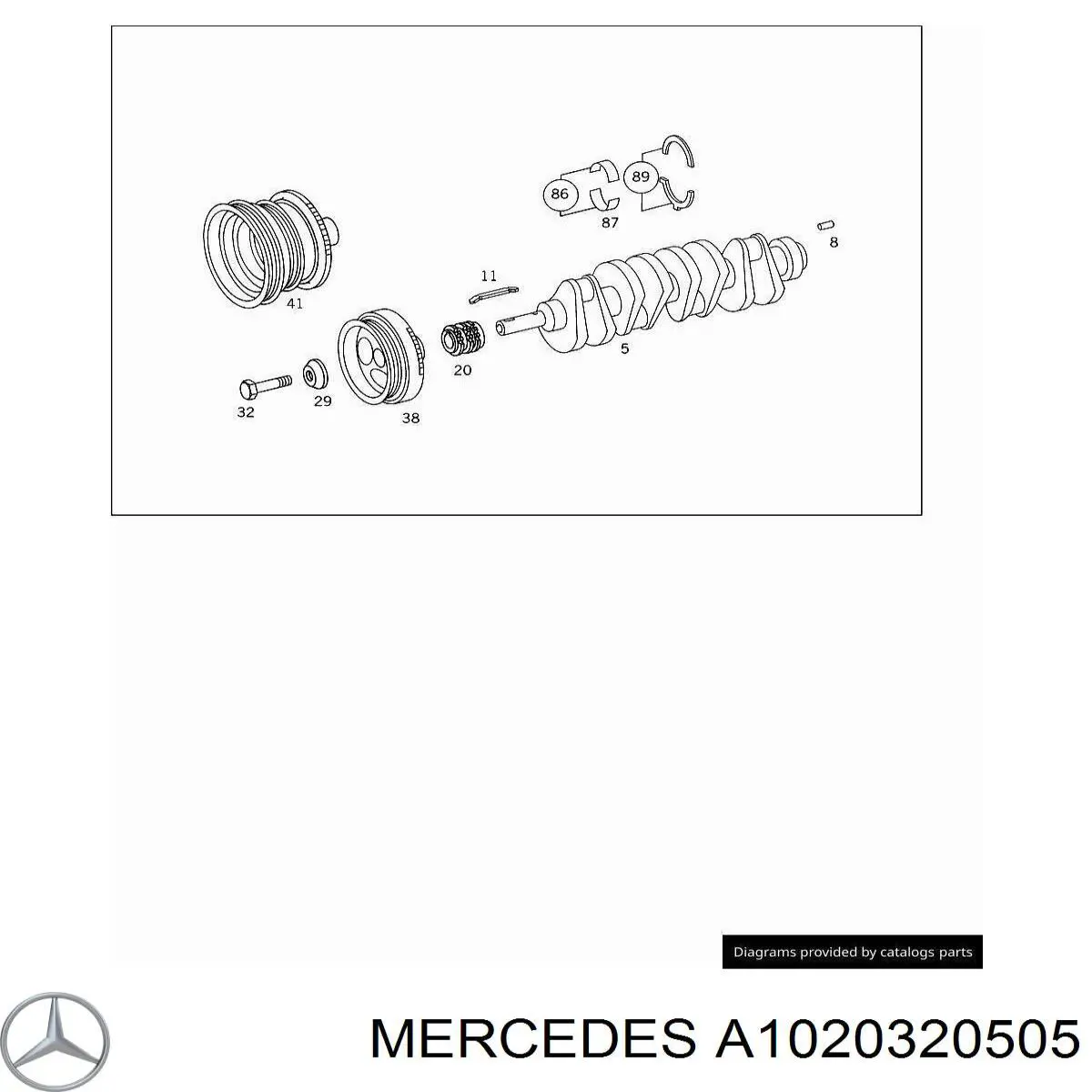 A1020320505 Mercedes Coroa de volante