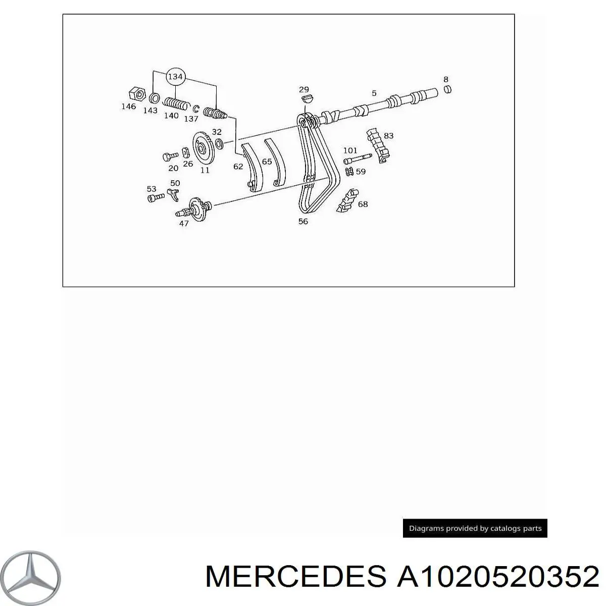 A1020520152 Mercedes 