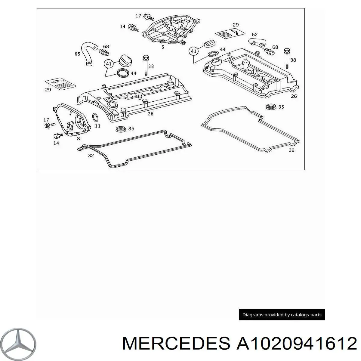  Mercedes A1020941612 preço, a partir de 5,69 USD