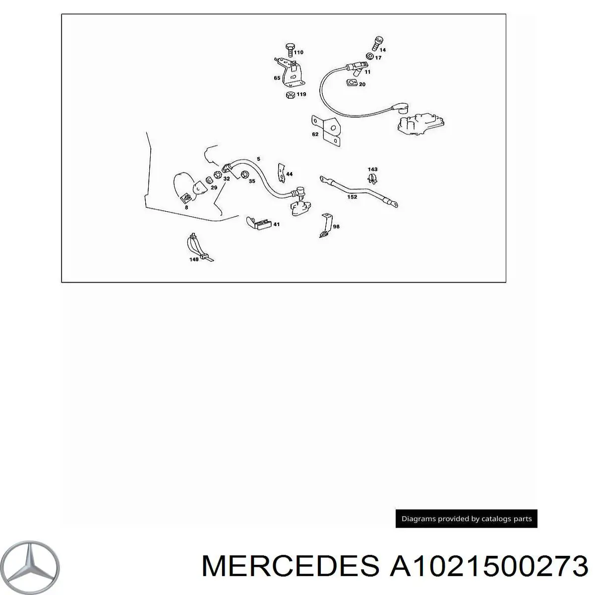 A1021500273 Mercedes 