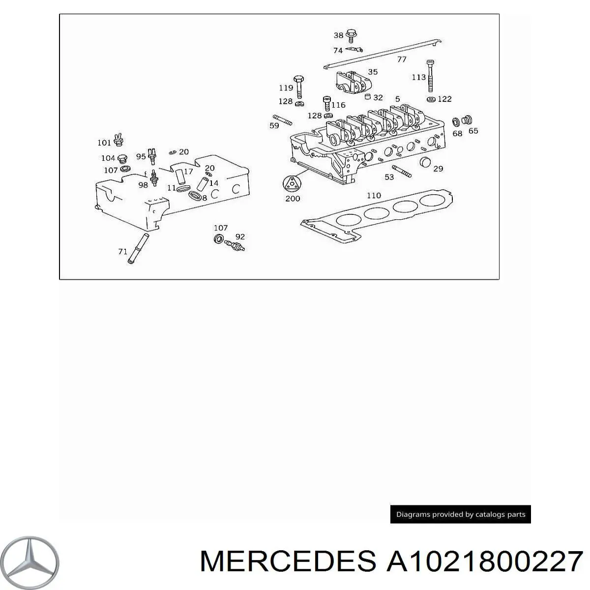 A1021800227 Mercedes 