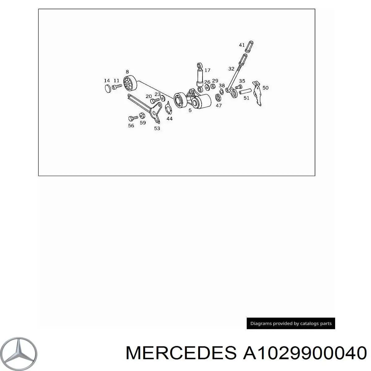 A1029900040 Mercedes 