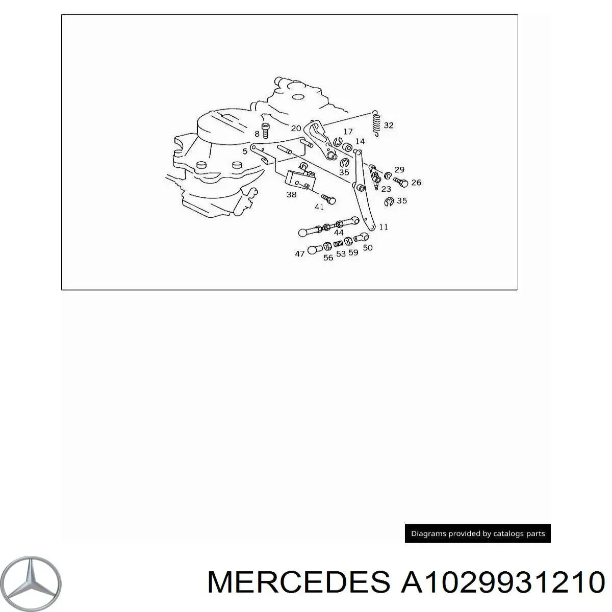  Mercedes A1029931210 preço, a partir de 8,33 USD