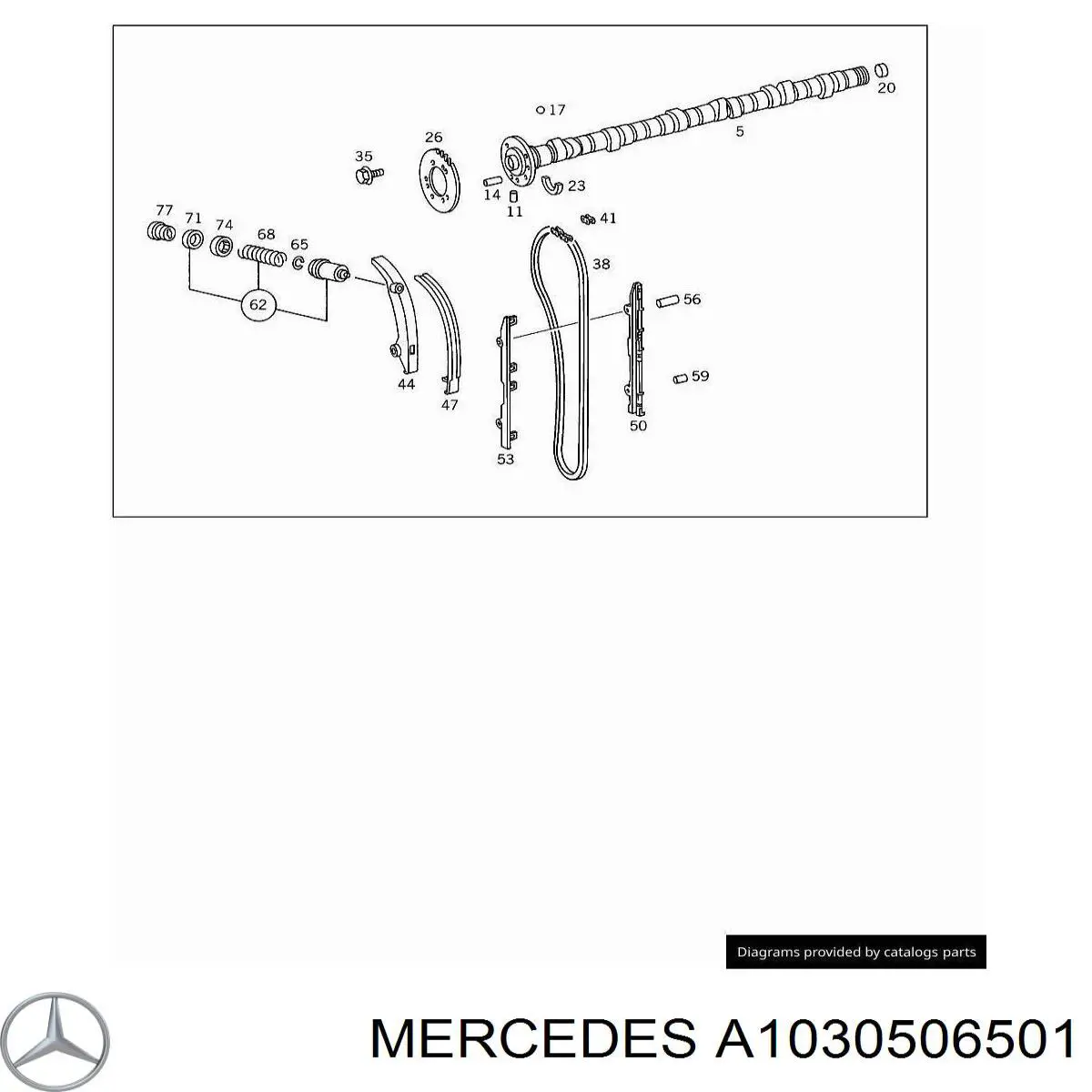 A1030505201 Mercedes 