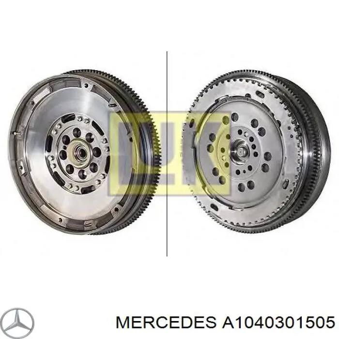 A1040301505 Mercedes Volante de motor