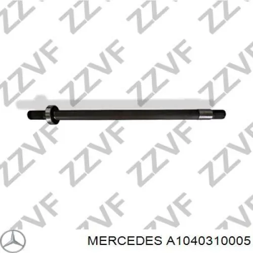 A1040310005 Mercedes Veio de acionamento do semieixo intermédio