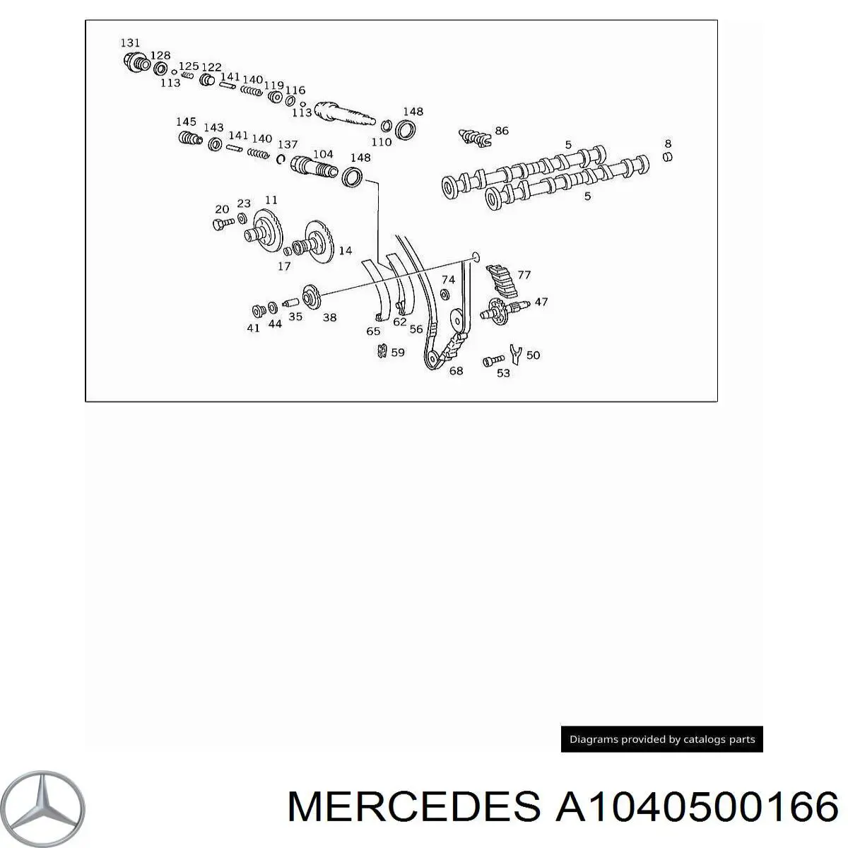 A1040500166 Mercedes 