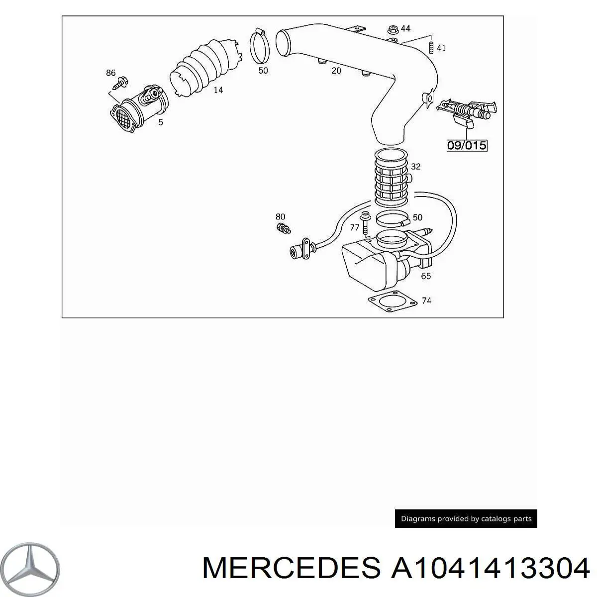A1041412204 Mercedes 