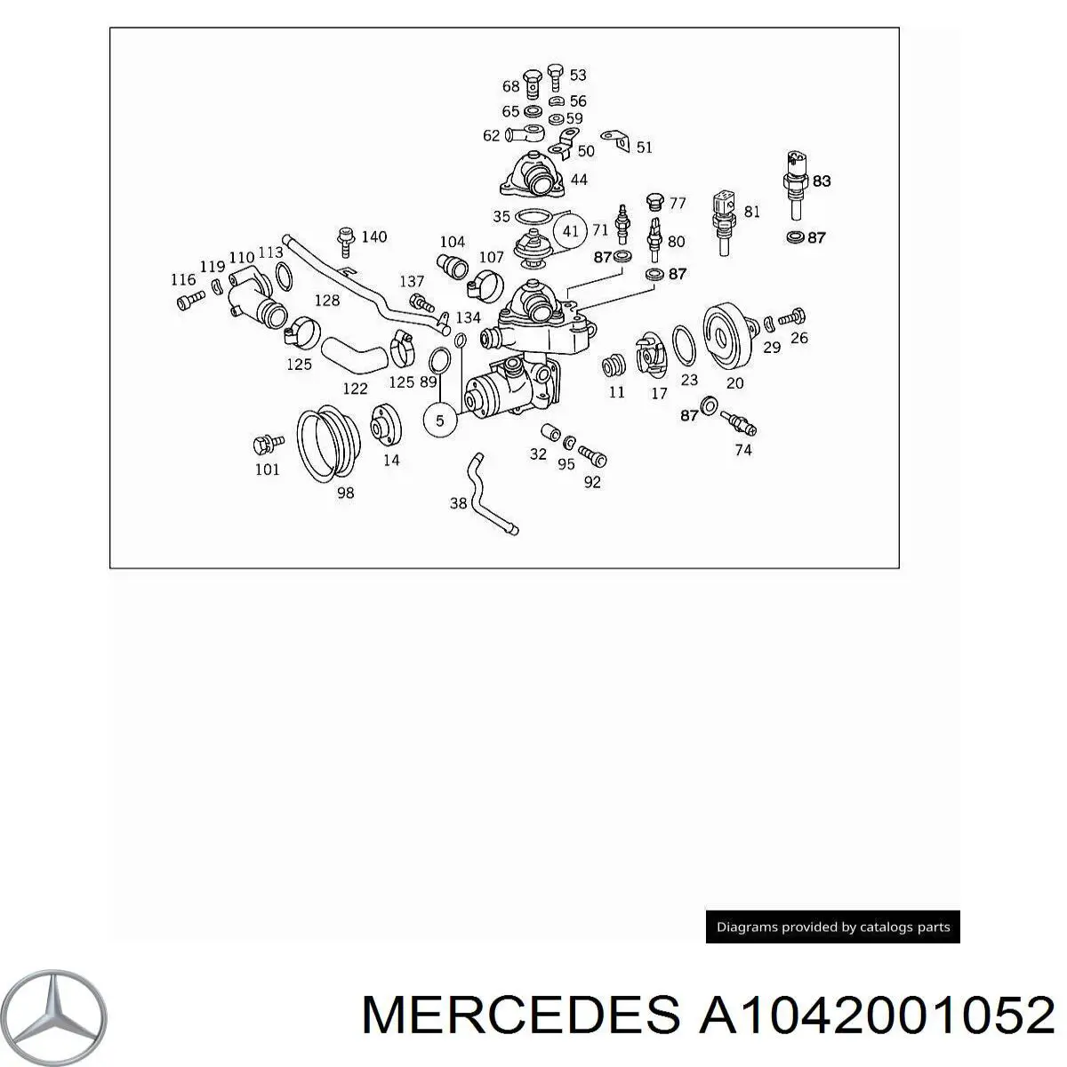 A1042001052 Mercedes 