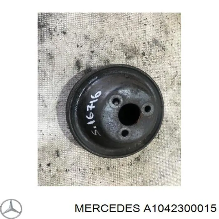 A1042300015 Mercedes Polia de bomba da Direção hidrâulica assistida