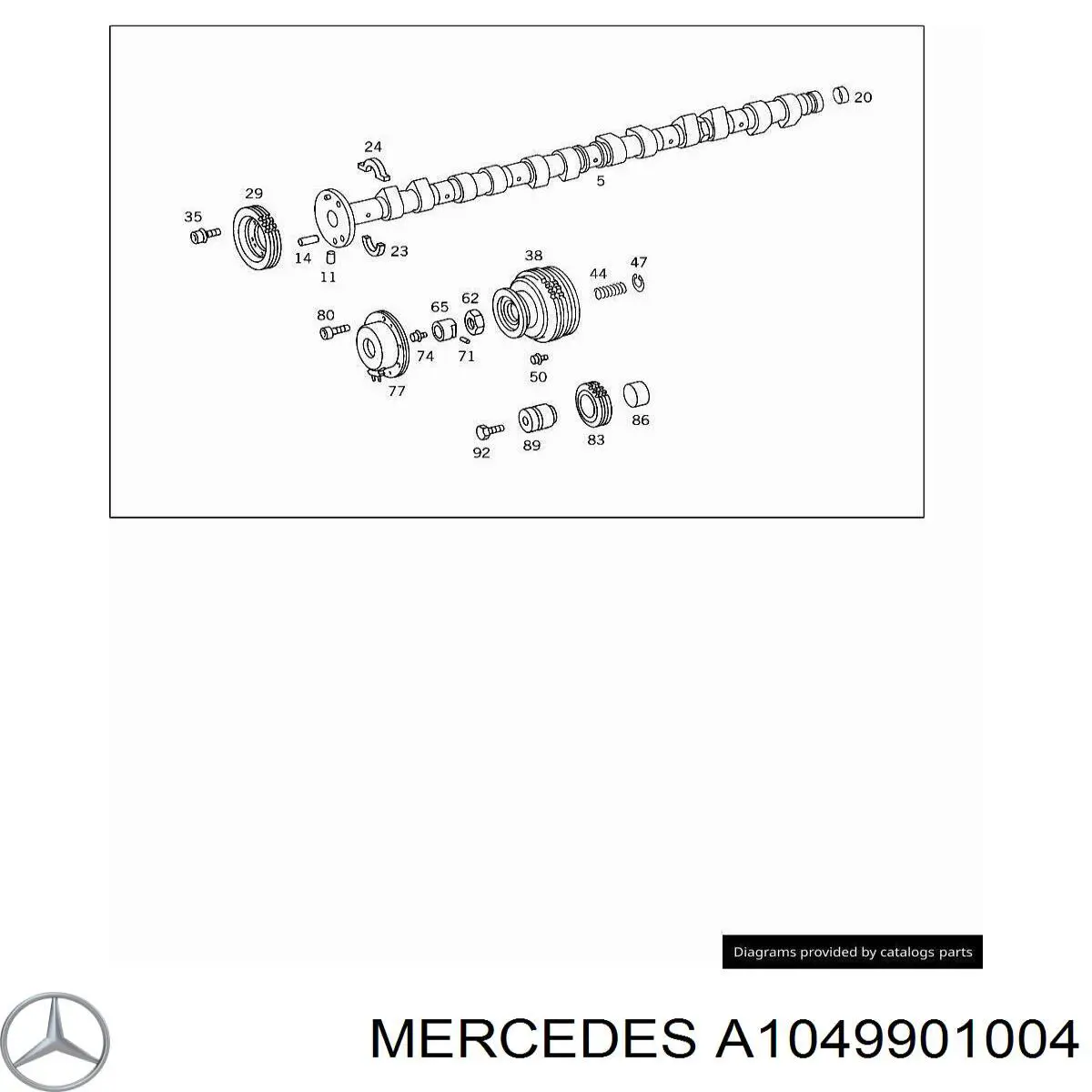 A1049901004 Mercedes 