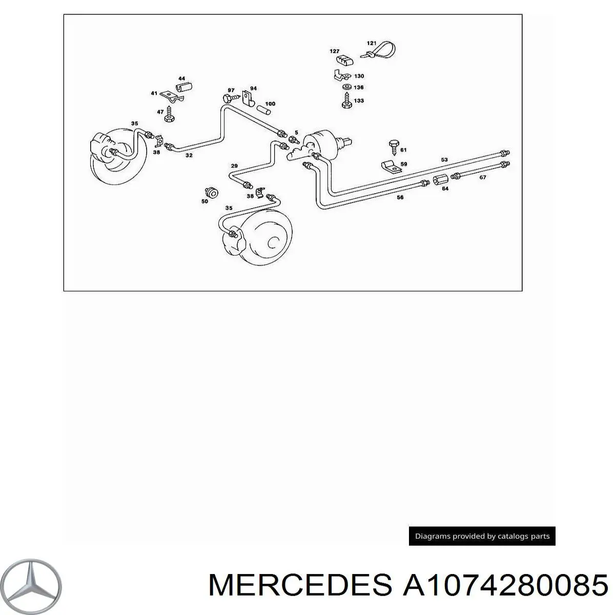  Mercedes A1074280085 preço, a partir de 12,16 USD