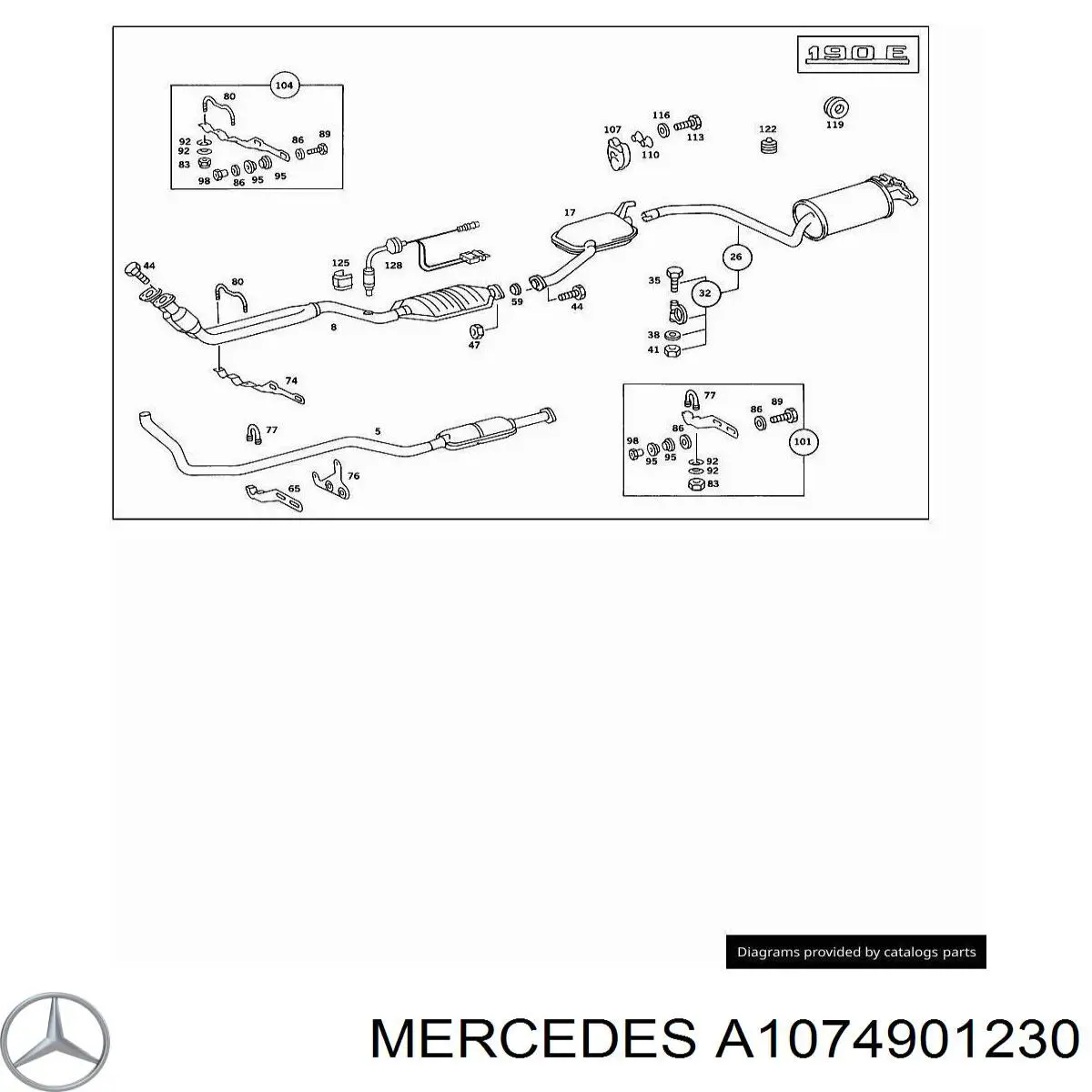  Mercedes A1074901230 preço, a partir de  