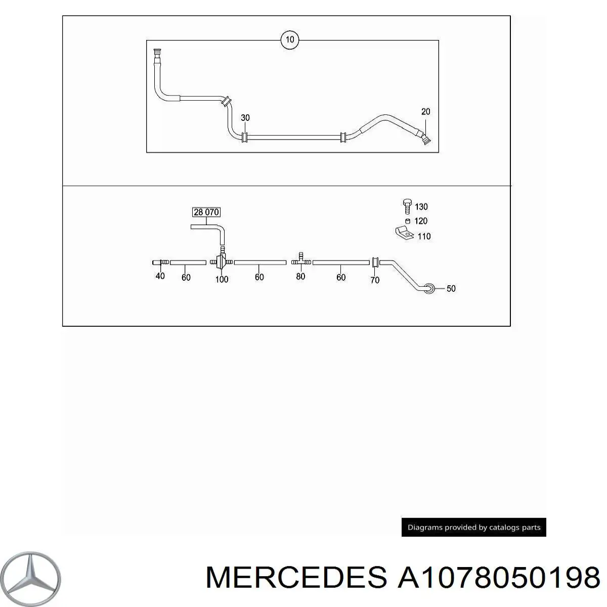  Mercedes A1078050198 preço, a partir de 10,05 USD