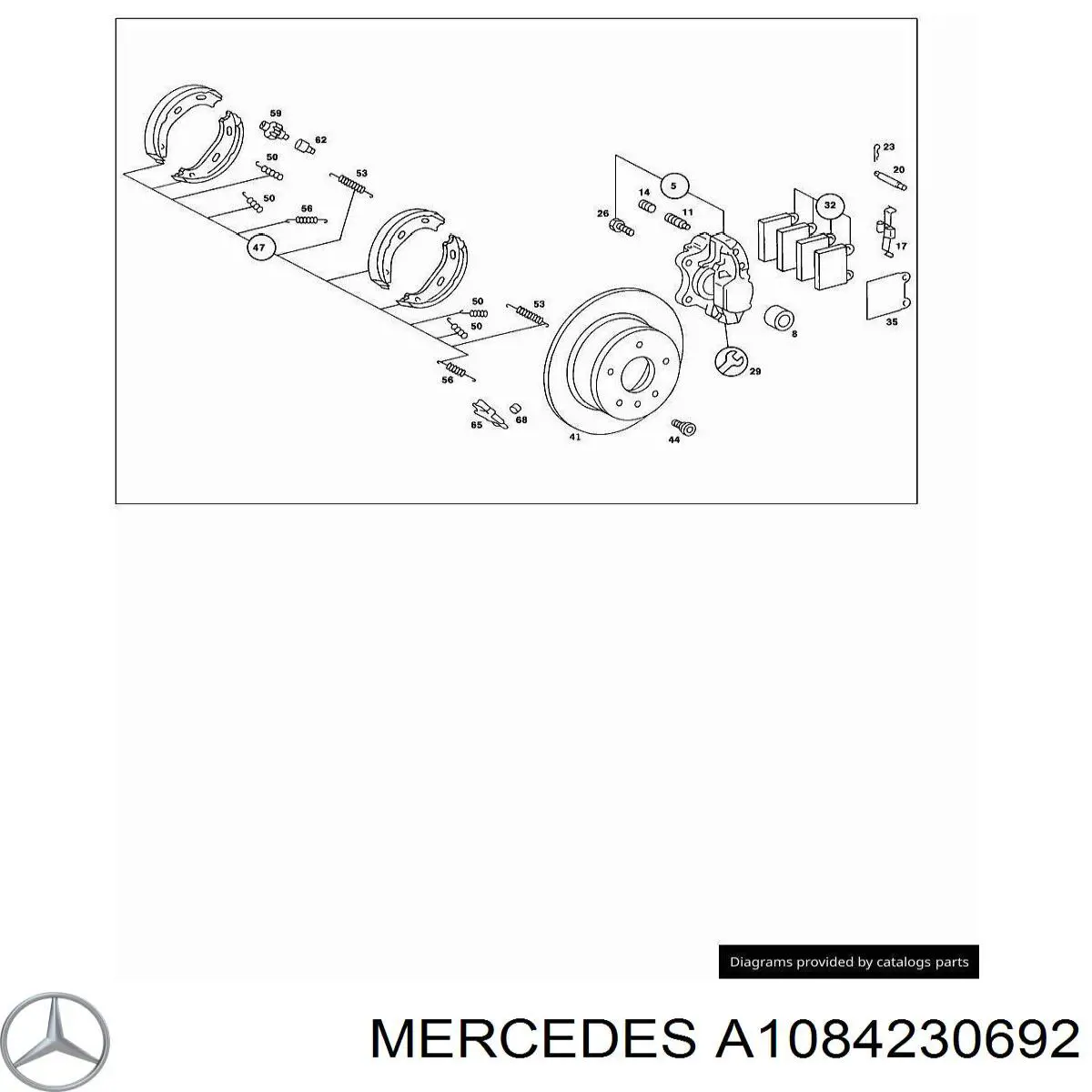  Mercedes A1084230692 preço, a partir de 27,95 USD