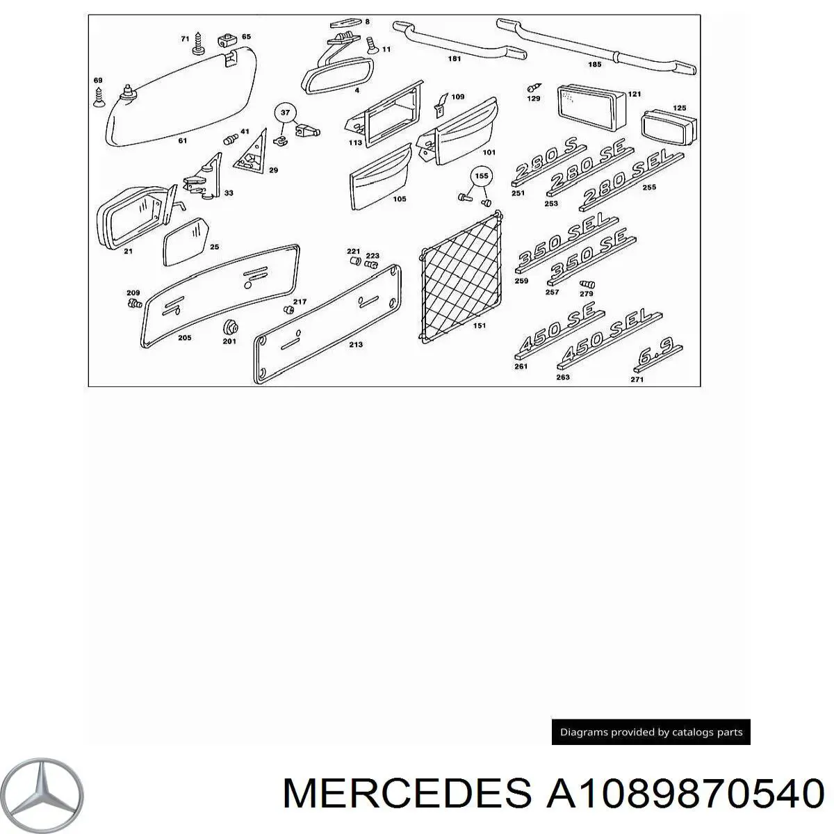  Mercedes A1089870540 preço, a partir de 15,98 USD