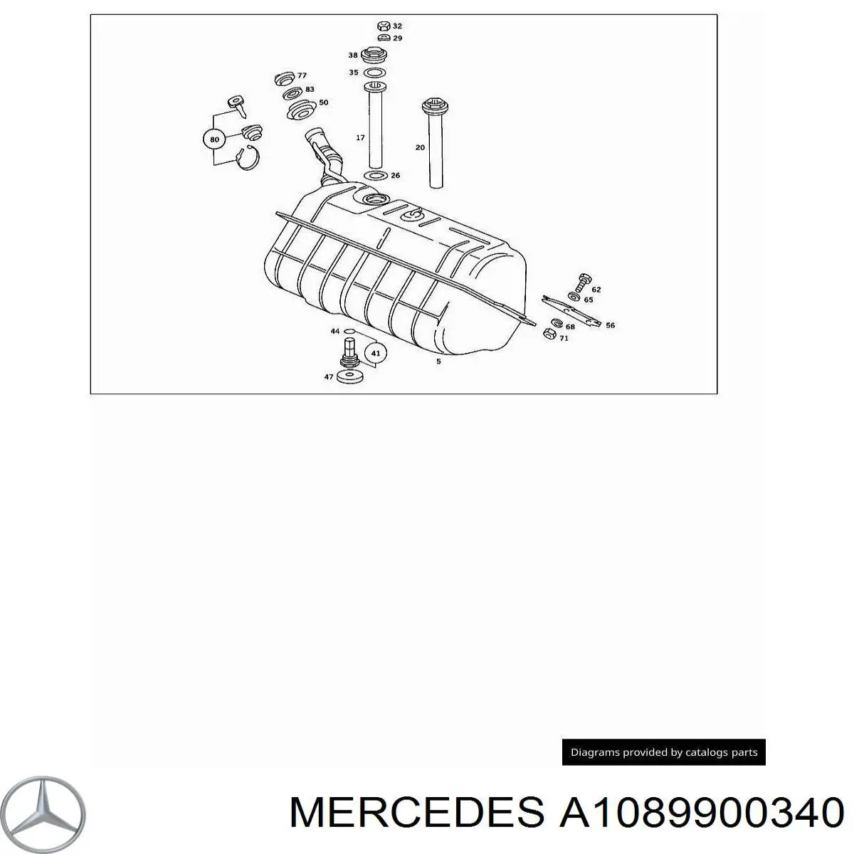 A1089900340 Mercedes 