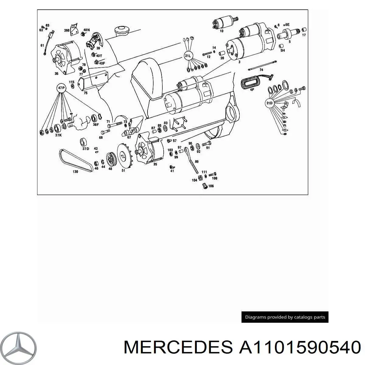 Compre A1161590340 Mercedes 