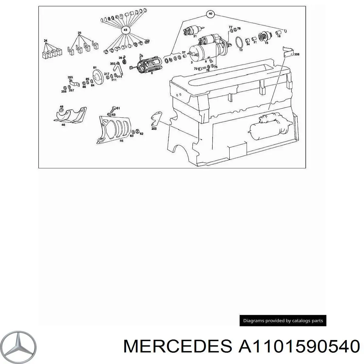 A1161590340 Mercedes 
