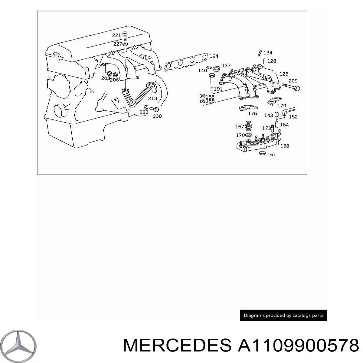 A1109900578 Mercedes 