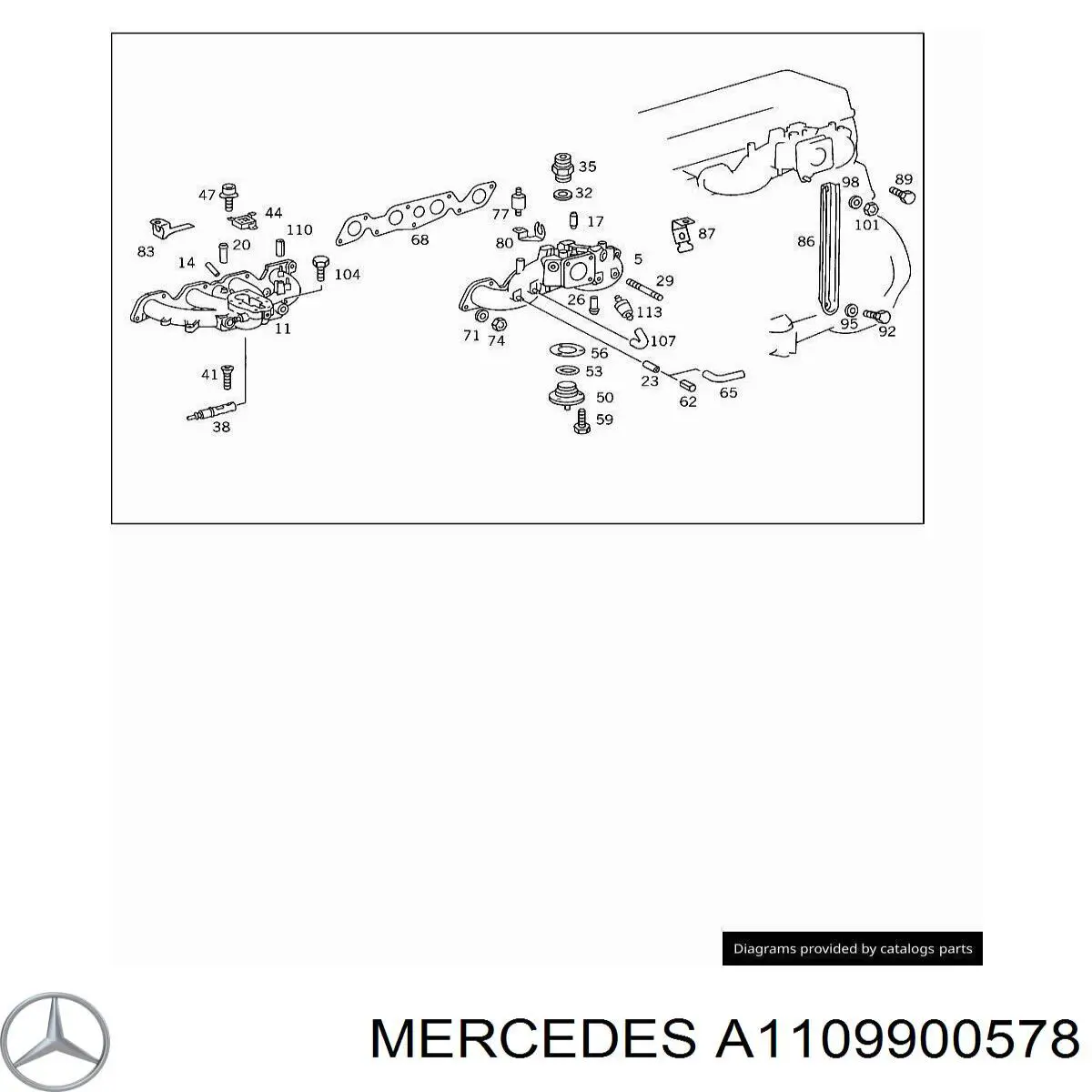  Mercedes A1109900578 preço, a partir de 14,26 USD