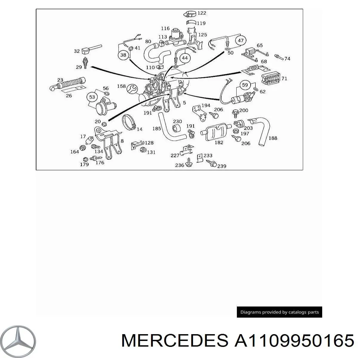 A1109950165 Mercedes 