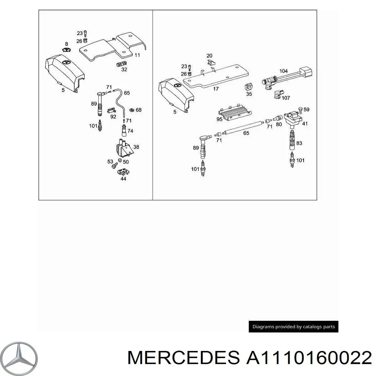 A1110160022 Mercedes 