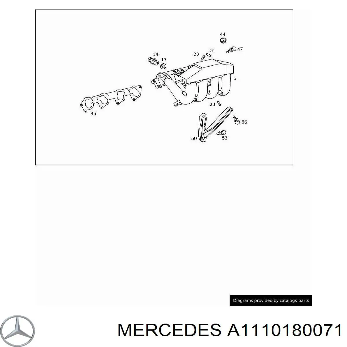  Mercedes A1110180071 preço, a partir de 47,91 USD
