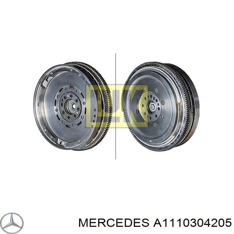 A1110304205 Mercedes Volante de motor