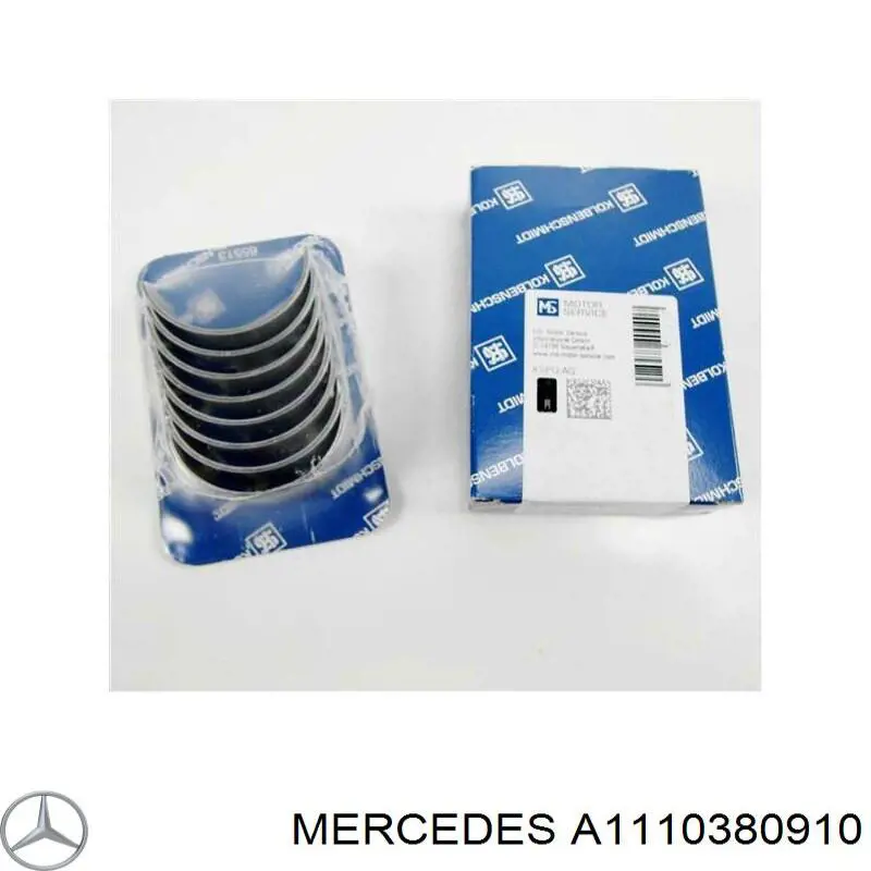 Compre A1110380910 Mercedes Folhas inseridas de cambota de biela, kit, padrão (STD)