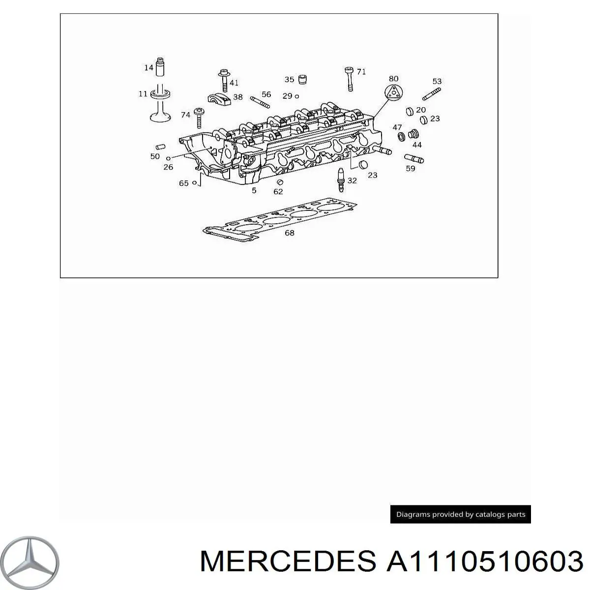 A1110510603 Mercedes 