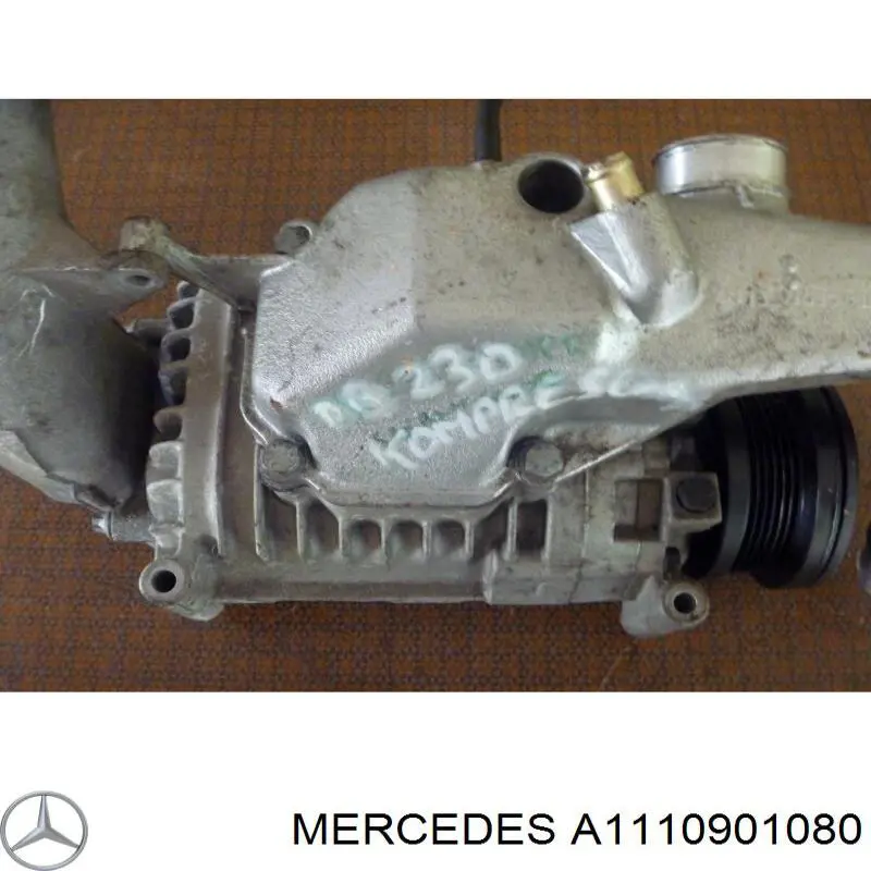 A111090108080 Mercedes Compressor de supercompressão de ar de motor