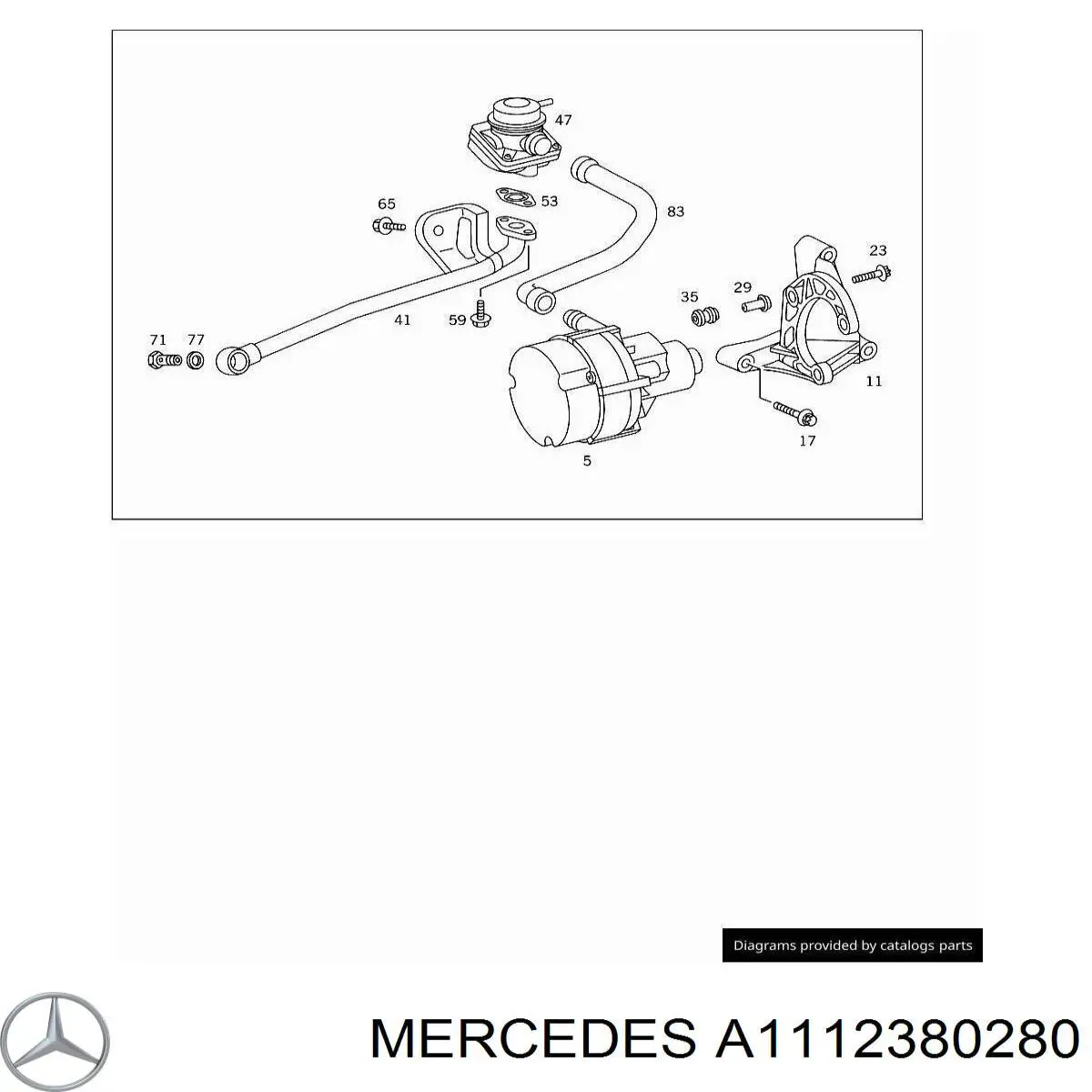 A1112380180 Mercedes 