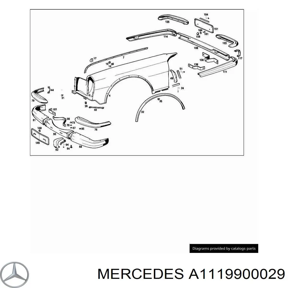 A1119900029 Mercedes 