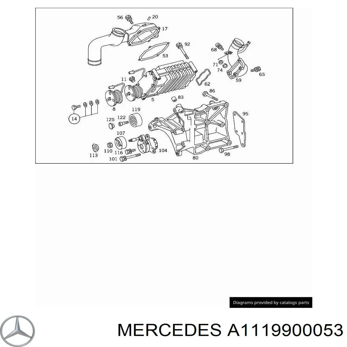 A0039900750 Mercedes 