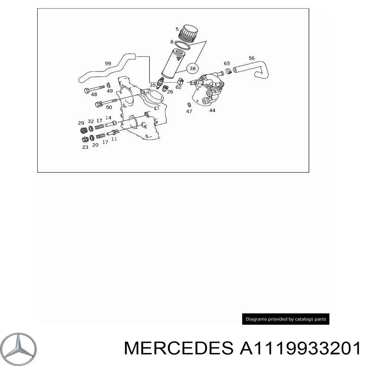A1119933201 Mercedes 